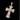 10K Gold Pendant - True Cross Antique Amethyst