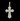 10K Gold Pendant - Cross Cut Pristine Pearl