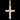 10K Gold Pendant - True Cross Classic Amethyst