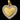 10K Gold Pendant - Heartline