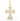 10K Gold Pendant - Faithline Divine Ruby