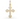 10K Gold Pendant - True Cross Opulent Amethyst