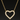 10K Gold Necklace - Heartline Timeless Silver